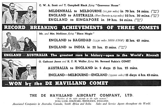 De Havilland DH 88 Comet                                         