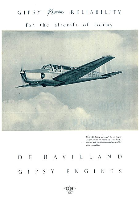 De Havilland Gipsy Major 10 - SAAB Safir                         