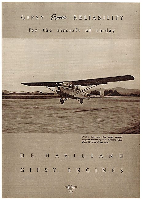 De Havilland Gipsy Major 10 - Chrislea Super Ace                 