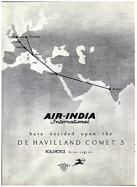 De Havilland Comet - Air India                                   