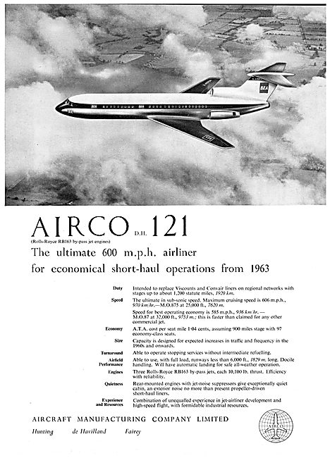 De Havilland - Airco DH121                                       