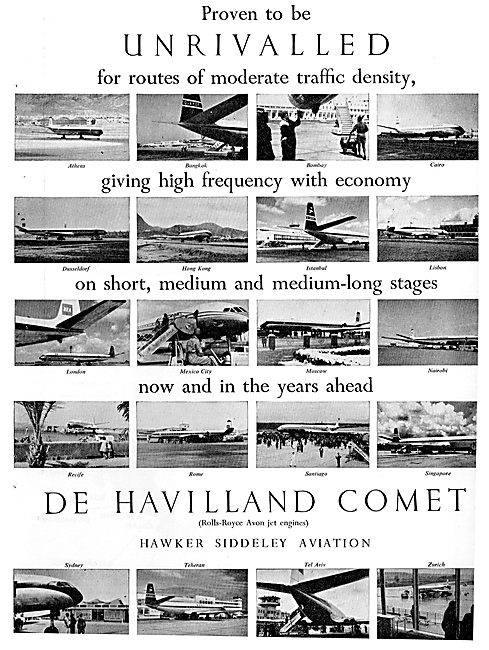 De Havilland Comet (Rolls-Royve Avon Engines)                    