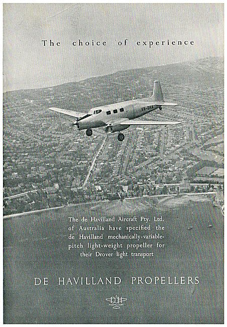De Havilland Propellers - DH Drover                              