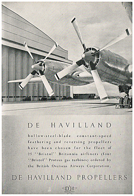 De Havilland Propellers - Bristol Britannia                      