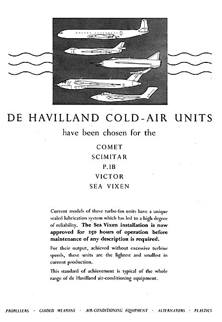 De Havilland Cold-Air Units                                      