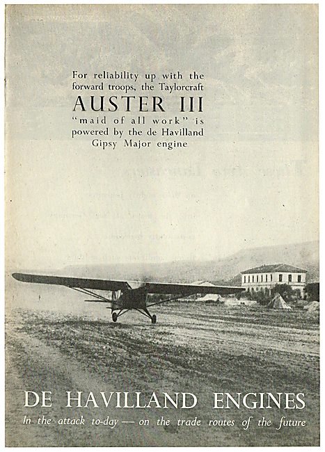 De Havilland Gipsy Major - Auster III                            