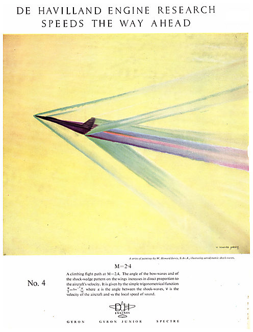 De Havilland Aero Engines M=2.4  (W.Howard Jarvis)               