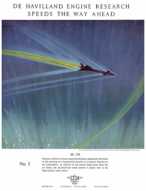De Havilland Aero Engines M=2.6  (W.Howard Jarvis)               