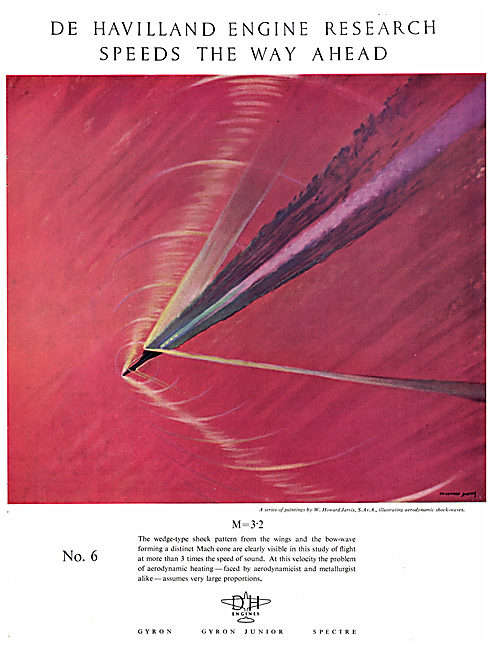 De Havilland Aero Engines M= 3.2  (W.Howard Jarvis)              