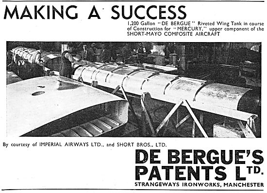 De Bergue's Patents Riveting Process 1938                        