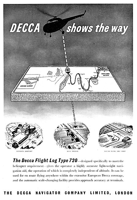 Decca Flight Log Type 720                                        