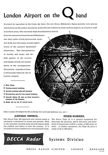 Decca 8mm Airfield Surface Movement Radar - Decca 41             