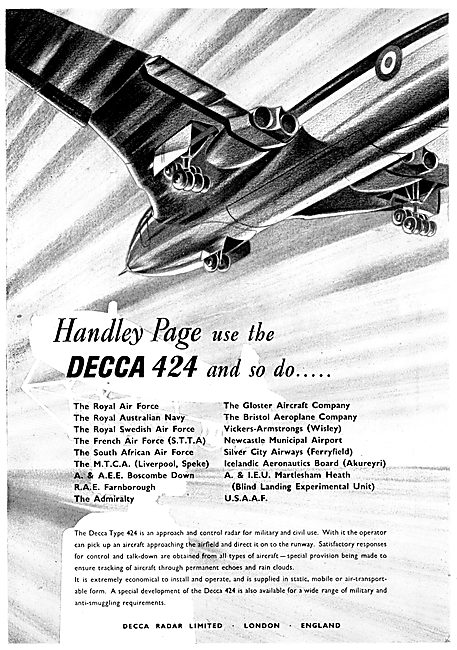 Decca 424 Airfield Control Radar                                 