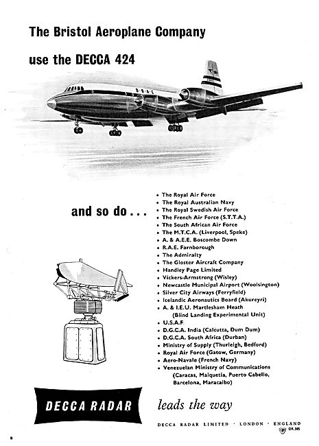Decca 424 Airfield Control Radar                                 