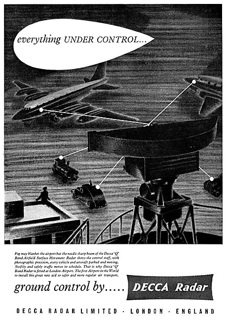 Decca Q Band Airfield Surface Movement Radar                     