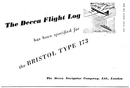 Decca Navigator Flight Log                                       