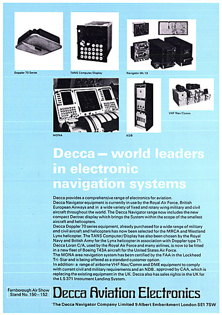 Decca Avionics & Navigation Systems                              