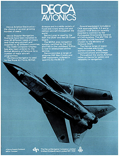 Decca Avionics -  Decca Navigator 1977                           