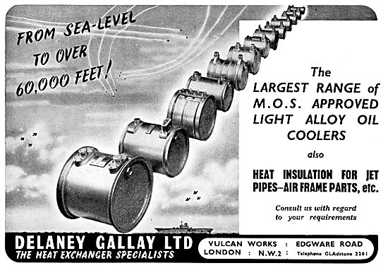 Delaney Gallay Heat Exchange Components For Aircraft             