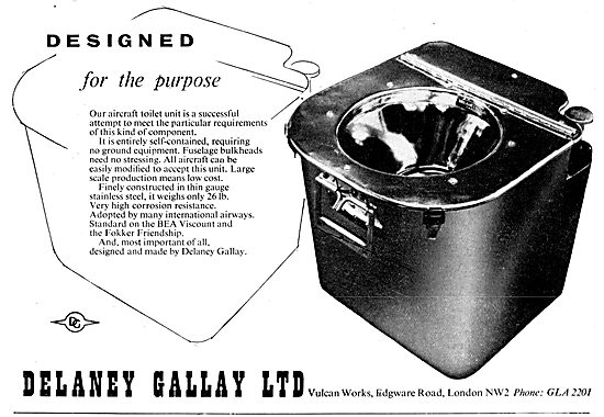 Delaney Gallay Aircraft Toilets                                  