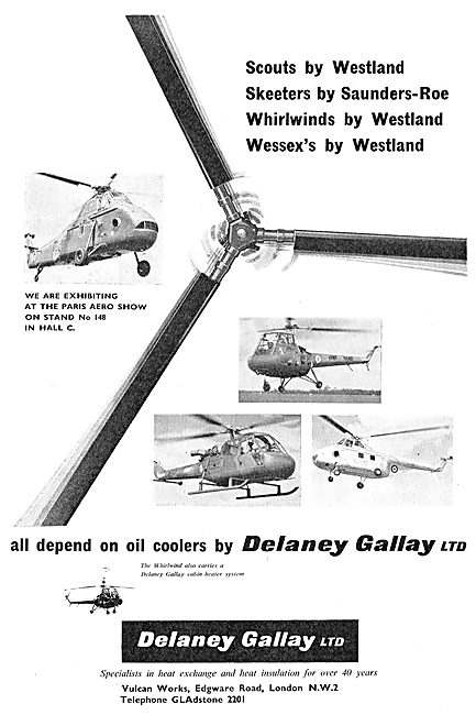 Delaney Gallay Oil Coolers For Aero Engines                      