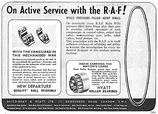 Delco Remy Hyatt Roller Bearings & Joint Rings                   