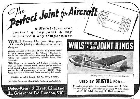 Delco Remy Wills Pressure Filled Joint Rings                     