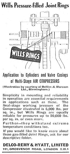 Delco Remy Wills Joint Rings                                     