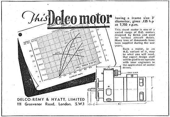 Delco Electric Motors                                            