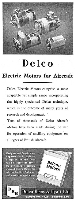 Delco Electric Motors                                            
