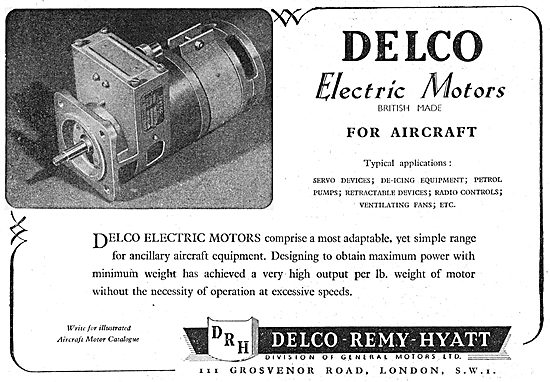 Delco Electric Motors                                            