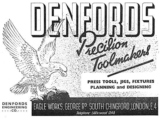 Denfords Engineering. Precsion Engineering & Toolmakers          