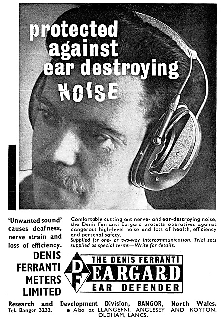 Denis Ferranti EARGUARD Headsets                                 