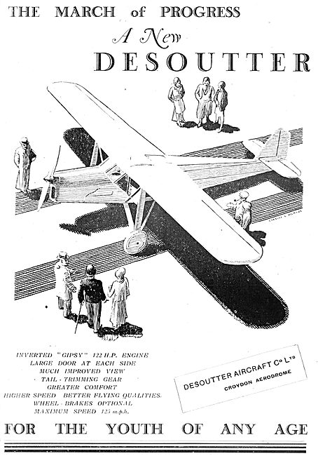 March Of Progress - A New Desoutter Aircraft                     