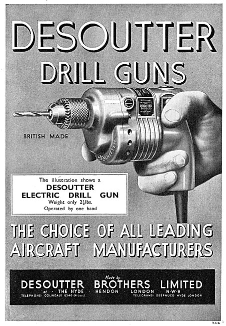 Desoutter Lightweight Pneumatic & Electric Tools                 