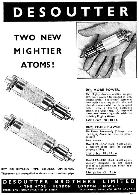 Desoutter Lightweight Pneumatic & Electric Tools                 