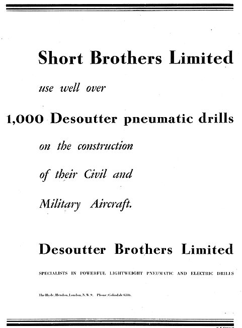 Desoutter Pneumatic Hand Tools.                                  