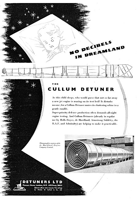 Cullum Detuner Jet Engine Noise Reduction Installations          