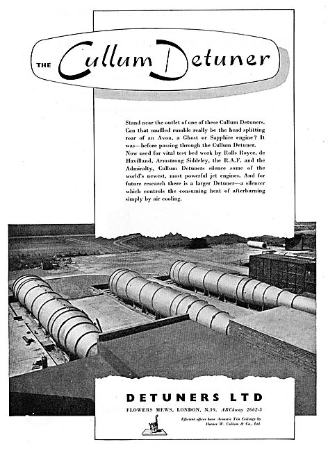 Detuners - Jet Engine Noise Reduction Gear For Ground Running    