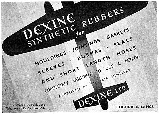 Dexine Synthetic Rubber Components                               