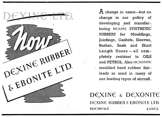 Dexine Synthetic Rubber Components - DEXONITE Hard Rubber        