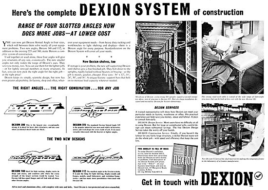 Dexion Slotted Angle Racking System                              