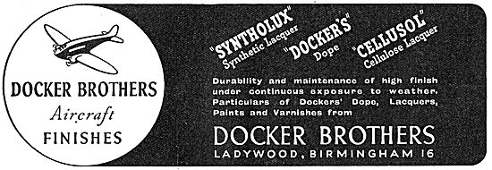 Dockers. Docker Brothers Paints & Finishes                       