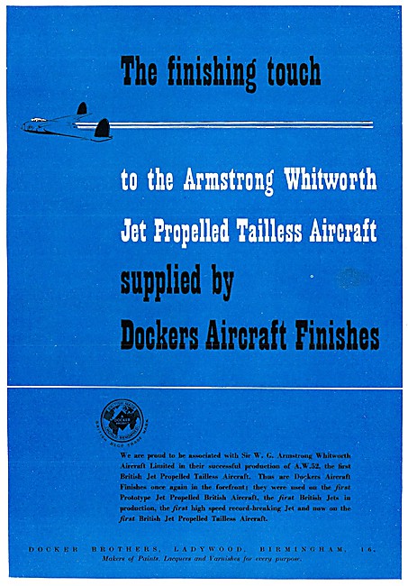 Dockers Aircraft Paints & Finishes                               