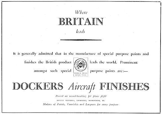 Dockers Aircraft Paints & Finishes                               