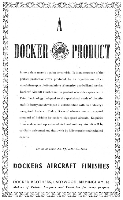 Dockers Aircraft Paints & Finishes                               