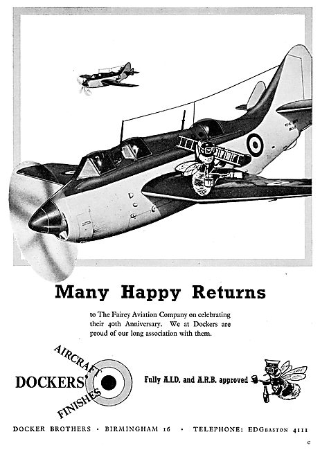 Docker Brothers - Dockers' Aircraft Paints & Finishes            