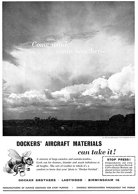 Dockers Aircraft Materials- Docker's Aircraft Paints & Finishes  