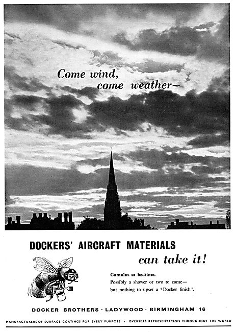 Dockers Aircraft Materials- Dockers Aircraft Paints & Finishes   