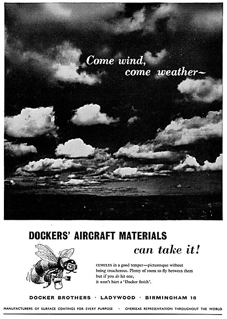 Dockers Aircraft Materials- Dockers Aircraft Paints & Finishes   